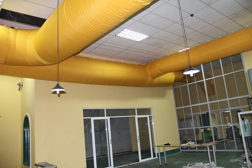 DỰ ÁN NHÀ MÁY GALAXY TRADING - Ống Gió Vải FabricAir